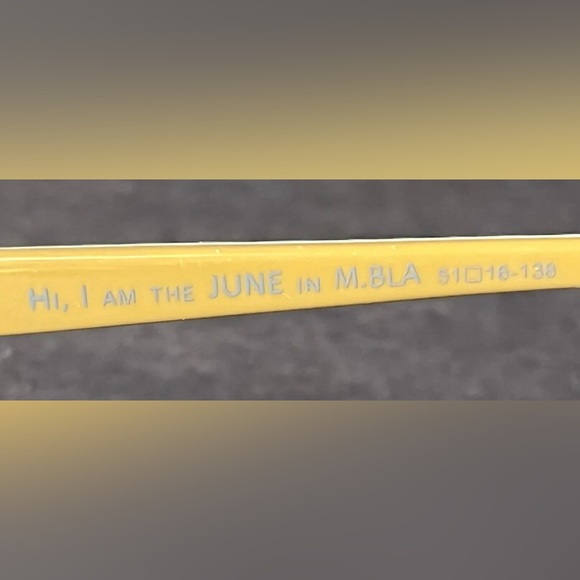 Fhone ‘June’ Hand Made Eyeglasses 51-16-138 - Picture 5 of 6